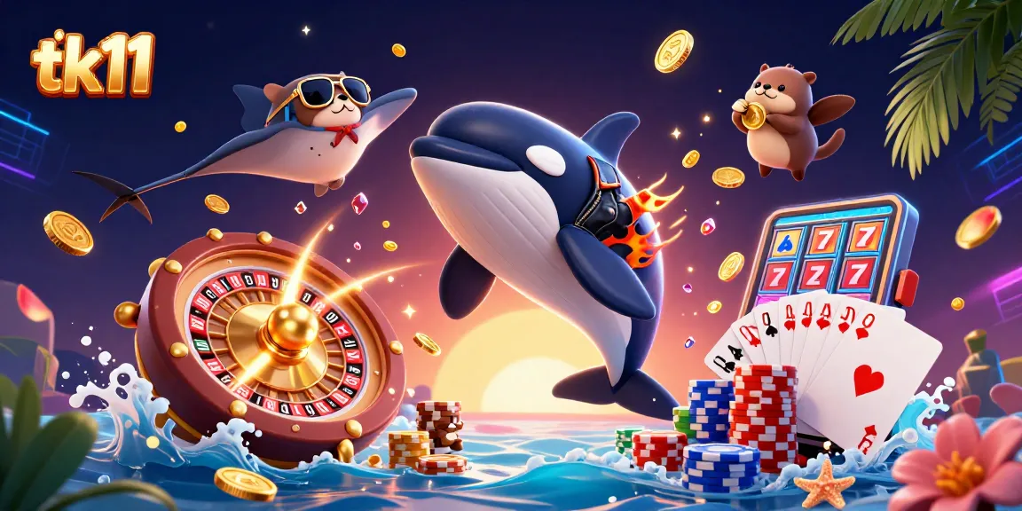 Join tk11 for thrilling gaming experiences with vibrant characters and dynamic casino action.