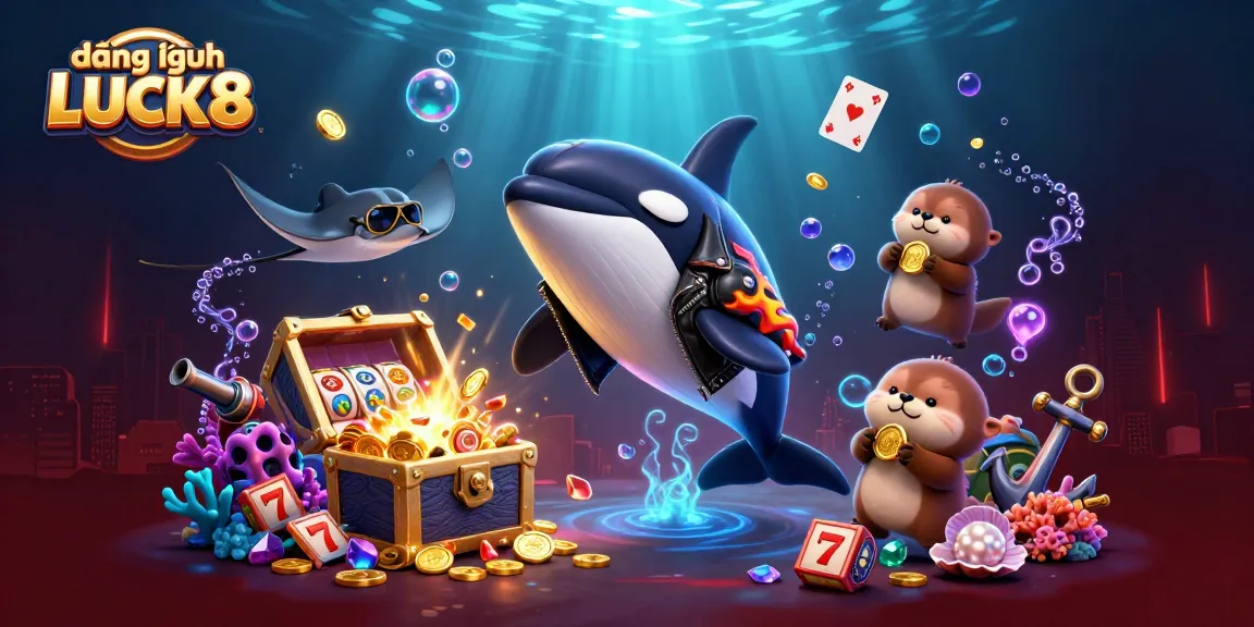 Engage with đăng nhập LUCK8 and explore an underwater casino world filled with treasures.