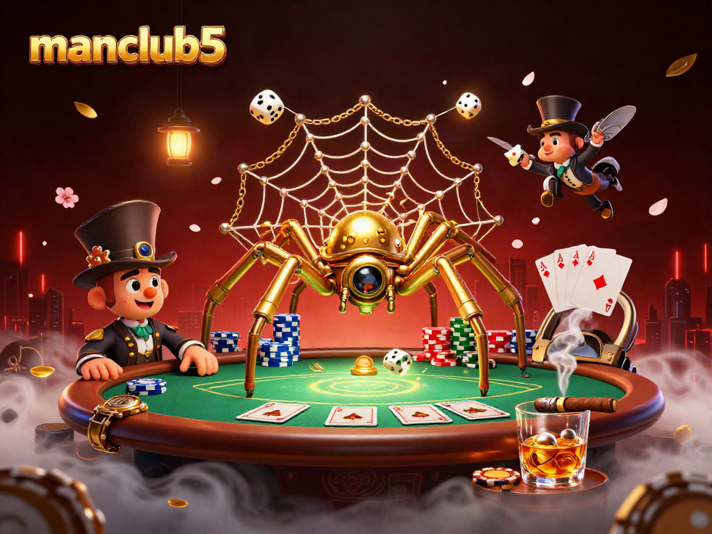 Experience thrilling games at manclub5 with vibrant poker action and steampunk charm.