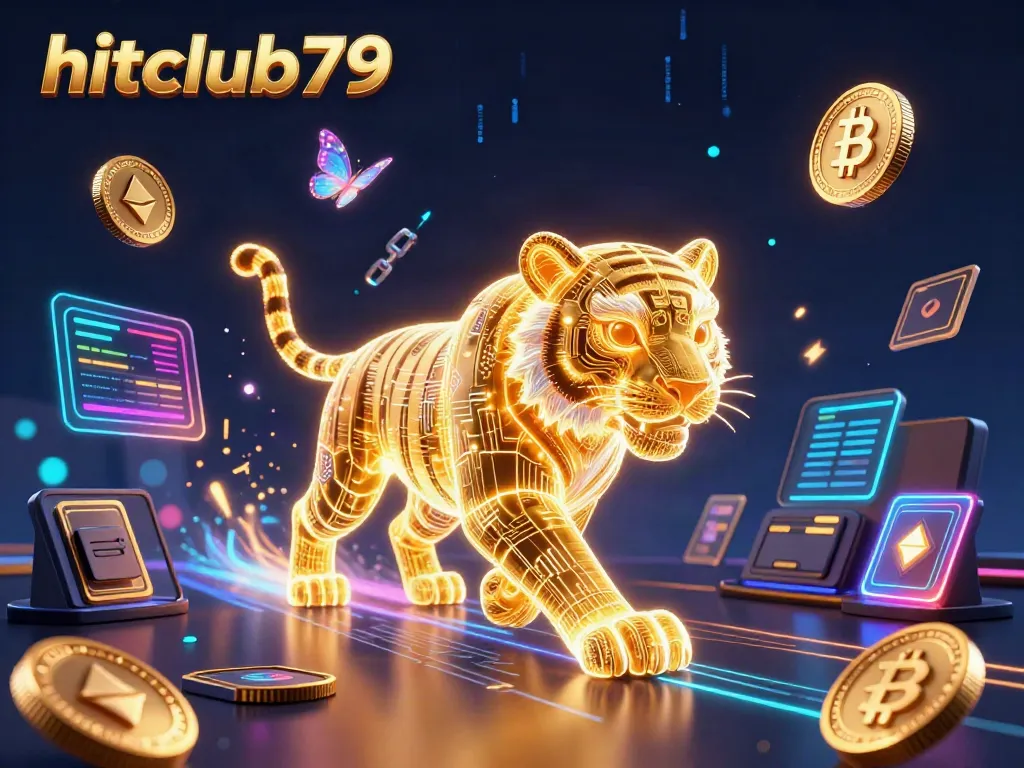 Experience the thrill of hitclub79 with vibrant gaming energy and digital prizes illuminated.
