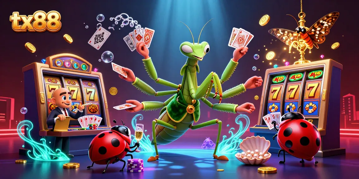 Experience excitement at tx88 with vibrant visuals of a bustling casino filled with action and fun.