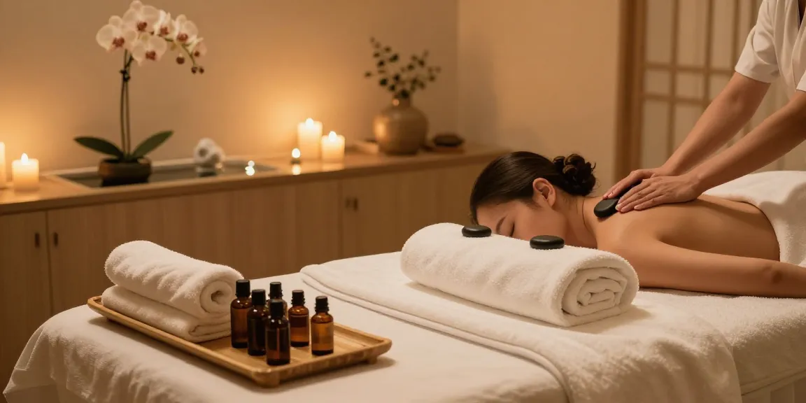Relaxing spa treatment as part of NHÀ CÁI ALO8 wellness experiences.