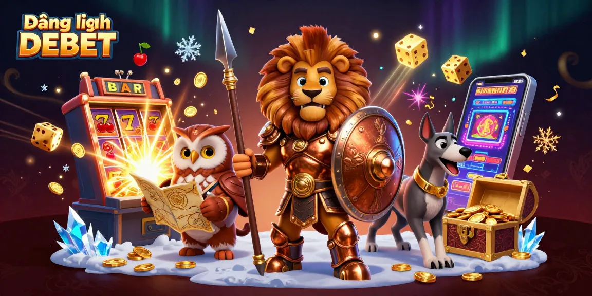 Experience Đăng nhập DEBET with a vibrant online casino scene featuring exciting game elements.