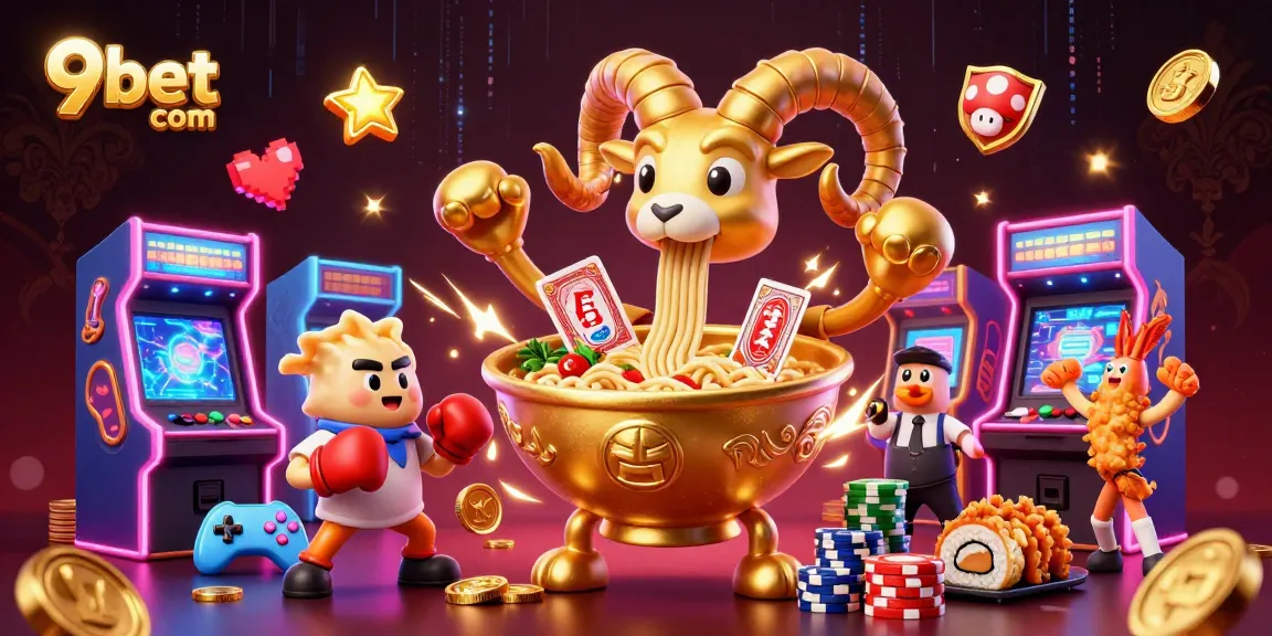 Engage with exciting games at 9bet com featuring a vibrant 3D casino scene.