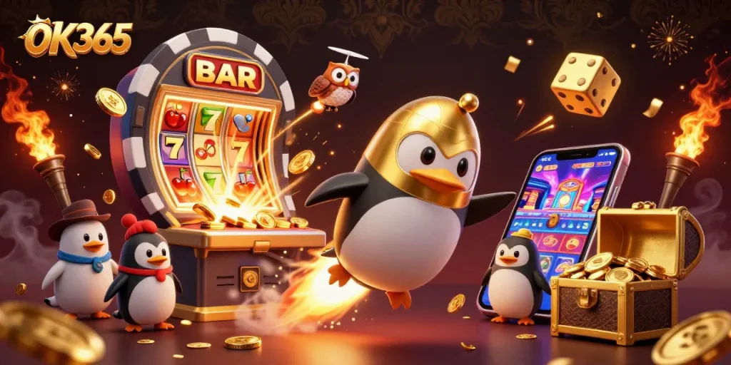 Spin the reels at OK365 with vibrant slot machines and thrilling casino adventures!