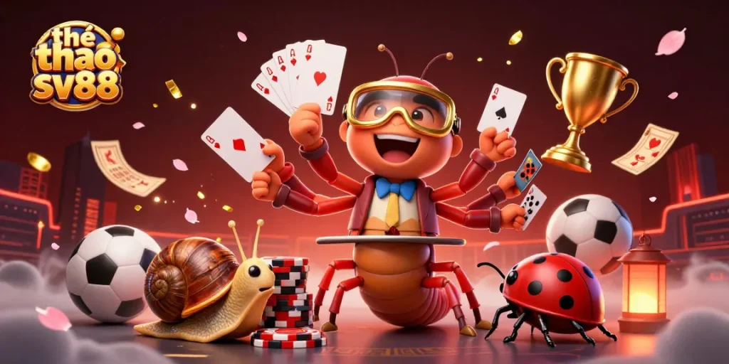 Experience the excitement of thể thao sv88 with thrilling sports betting and vibrant casino elements.