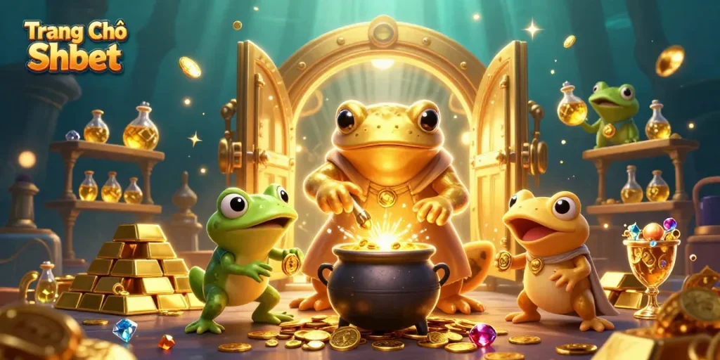 Experience dazzling victories at Trang Chủ Shbet with our enchanting casino illustration.